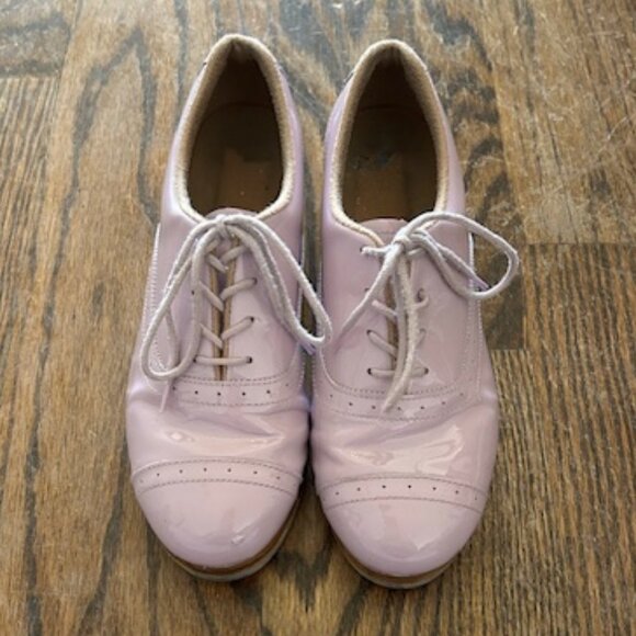 Lilac Womens Jason Samuels Smith Patent Tap Shoes Size 6 - Picture 1 of 8
